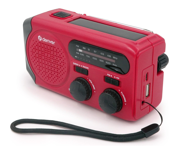 Denver Radio solarne Denver SCR-2010 z lampką i funkcją SOS - 1535084 - zdjęcie 4